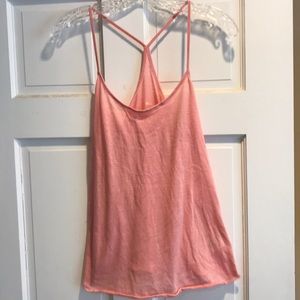 Pink tank top